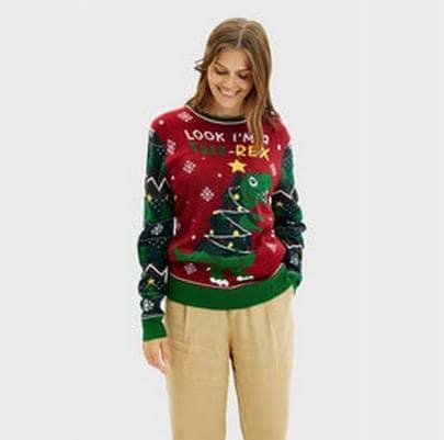 Produktbild Christmas Sweats The Tree-REX LED Sweater (S)