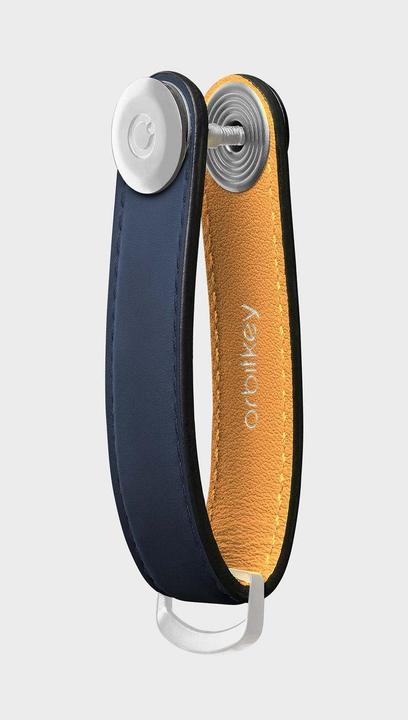 Actual product image Orbitkey - Key Organiser Matte Leather - Dusk