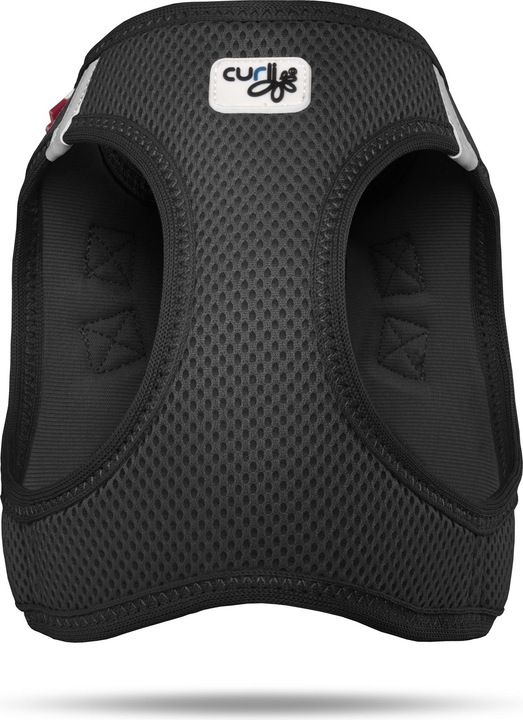 Image du produit Curli Harnais Vest Air-Mesh XL, Noir (XL, Chien, Général)