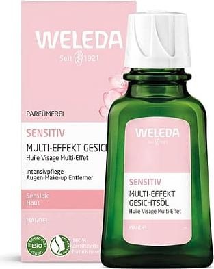 Produktbild Weleda Sensitiv Multi-Effekt Gesichtsöl Mandel (50 ml, Gesichtsöl)