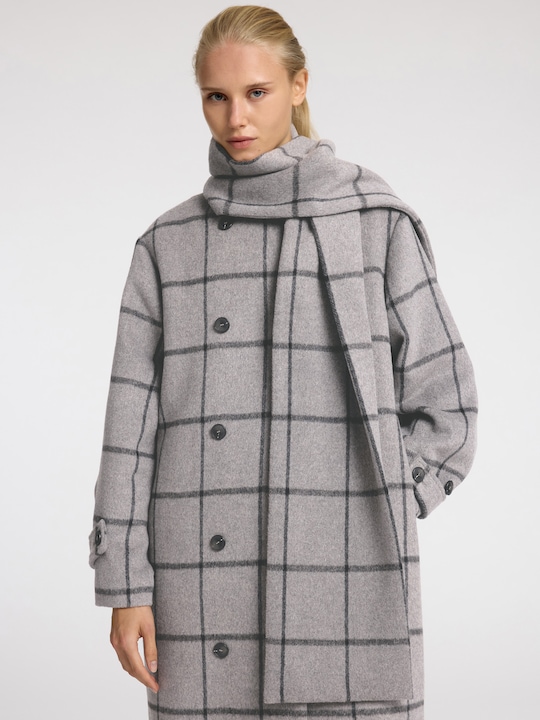 Produktbild Selected Femme Zweireihiger Wollgemisch Mantel (42)