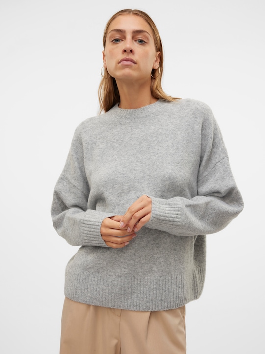 Image du produit Vero Moda Vmboom Ls O-Neck Pullover Ga Noos (L)