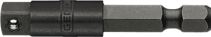 Gedore 673 6,3 Porte-embouts 1/4" 6 pans - 1/4" 4 pans