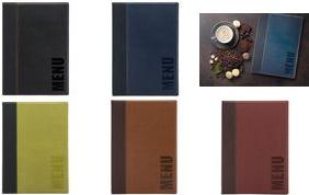 Produktbild Securit Speisekarten-Mappe TRENDY, A5, blau