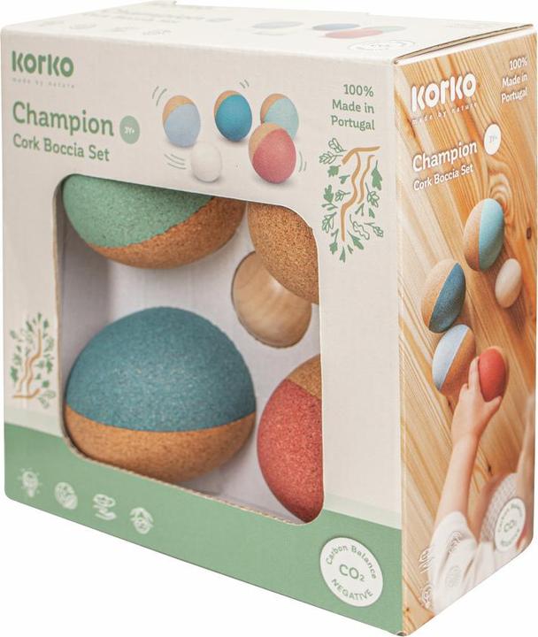 Actual product image Korko Champions - Cork Boccia Set (5 x)