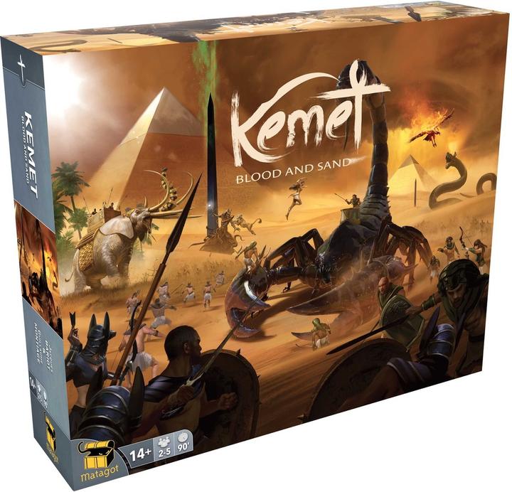 Produktbild Matagot Kemet: Blood & Sand (Englisch, 2 - 5 Spieler)