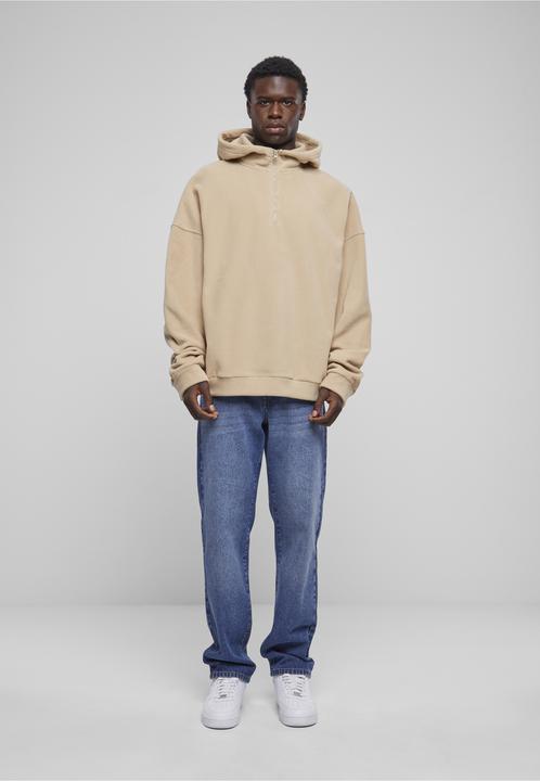 Produktbild Urban Classics Oversized Polar Fleece Half Zip Hoody - 126811 (S)