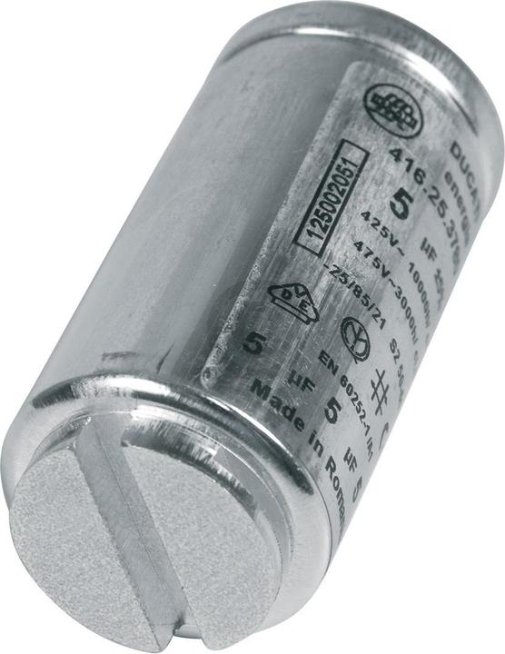 Produktbild AEG Kondensator Electrolux 125002051/6 5µF 425/475V für Motor Trockner