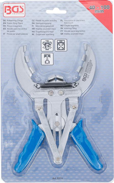 Actual product image BGS Piston Ring Pliers 40 - 100 mm