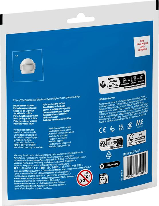 Produktbild LEGO Polizei Jetski