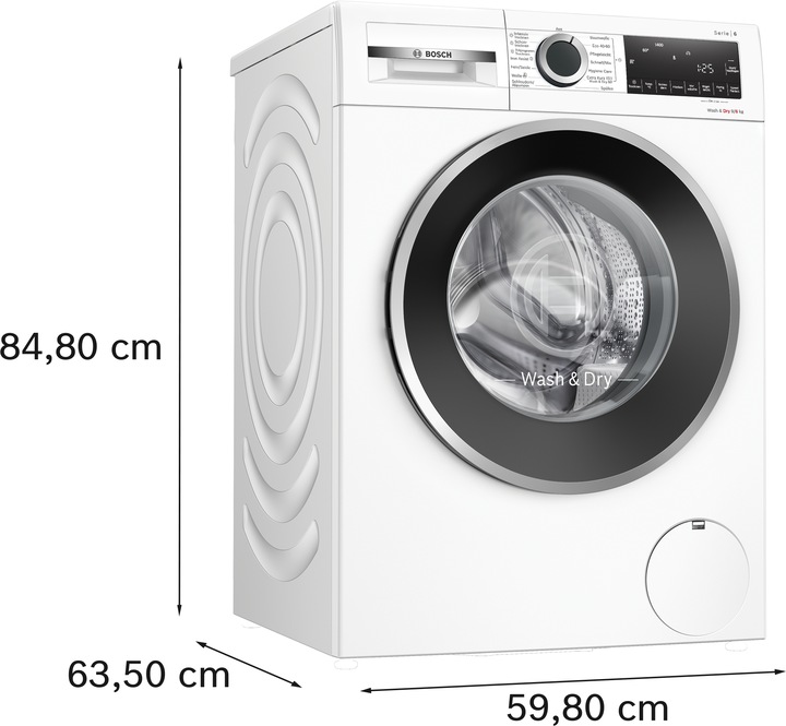 Actual product image Bosch Hausgeräte WNG24441, Series 6 (EU plug)