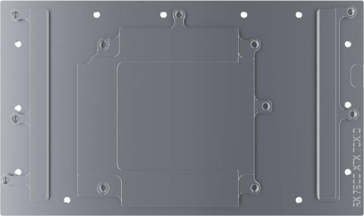 Produktbild Alphacool Eisblock Aurora Acryl RX 7900XTX/XT Toxic mit Backplate