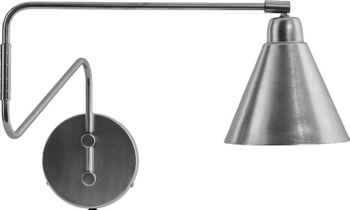 Produktbild House Doctor Wall lamp, HDGame, Brushed silver finish
