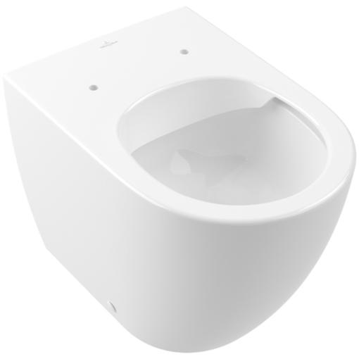 Villeroy & Boch, Toilette + Bidet, Subway 2.0 Tiefspülklosett bodenstehend 5602R0 370x560mm, ohne Spülrand