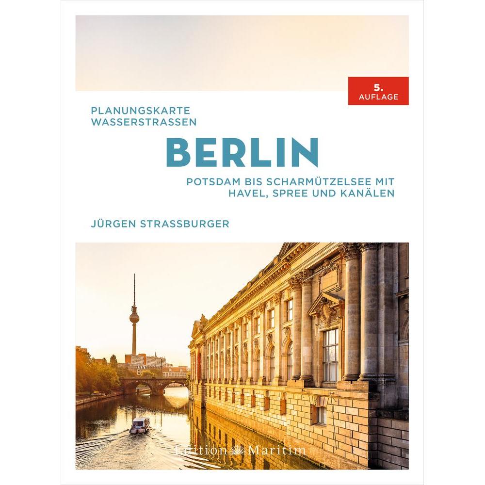Planungskarte Wasserstrassen Berlin, Landkarte
