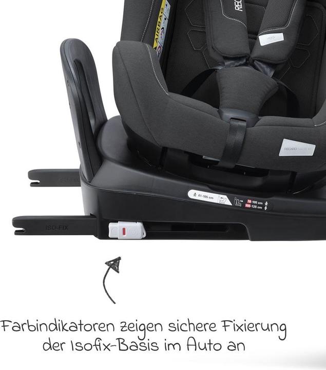 Image du produit RECARO Salia 125 Kid Reboard Siège pour enfant (61-125 cm)