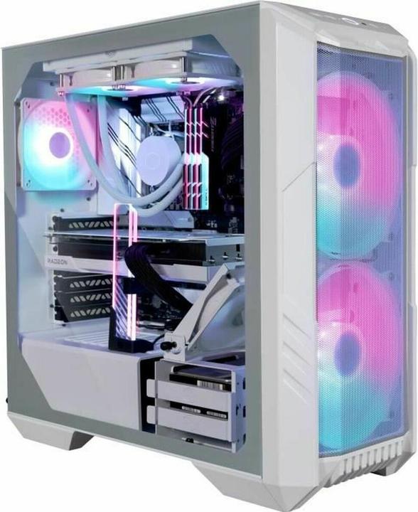 Actual product image Cooler Master HAF 500, Midi Tower, ARGB, Tempered Glass (ATX, mATX, Mini-ITX, E-ATX)