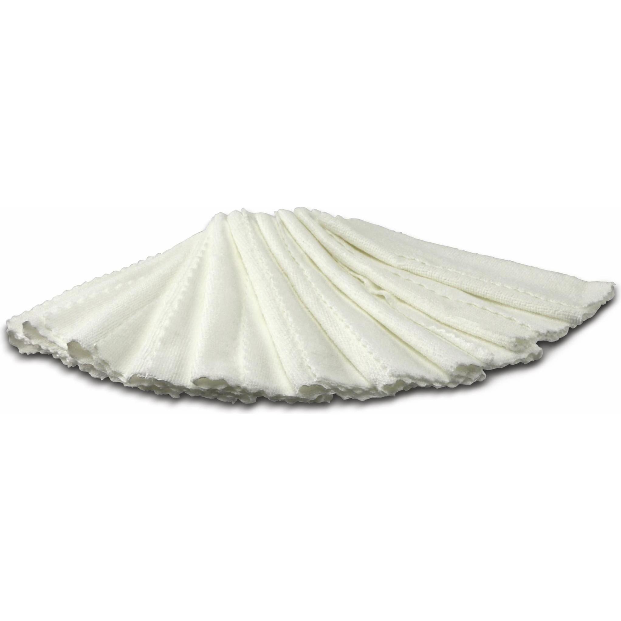 Dunlop Micro Tissue 22x22cm Box/10pc, Reinigungsutensil, Weiss
