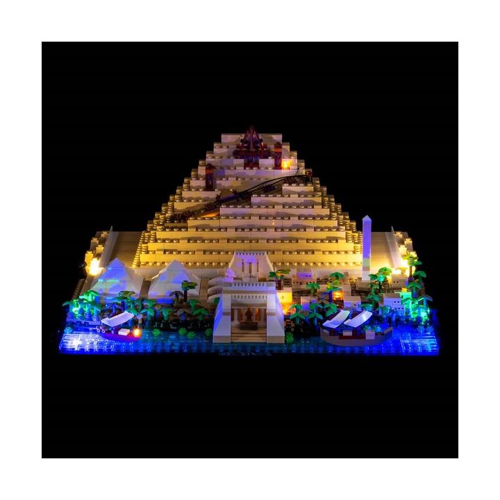 Produktbild Light my bricks LED Licht Set für LEGO 21058 Cheops-Pyramide