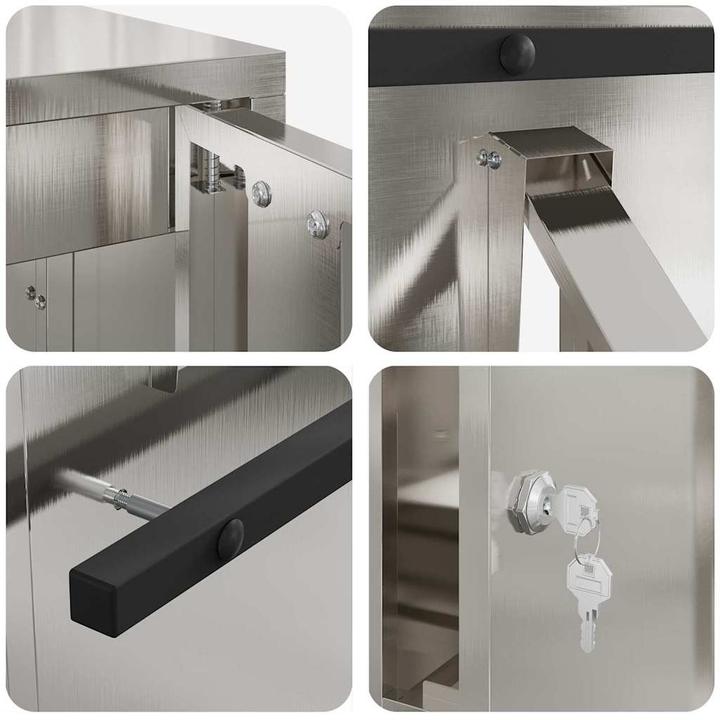 Produktbild vidaXL Outdoor Briefkasten