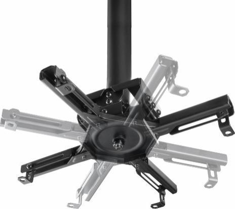 Actual product image Deltaco Projector holder for OFFICE panels (Ceiling)