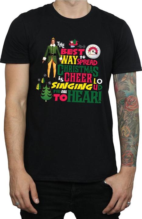 Produktbild Elf Christmas Cheer TShirt (XXL)