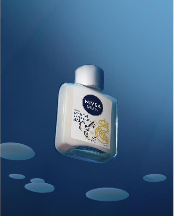 Immagine prodotto NIVEA MEN Sensitive After Shave Balsam Real Madrid Limited Edition (Balsamo dopobarba, 100 ml)