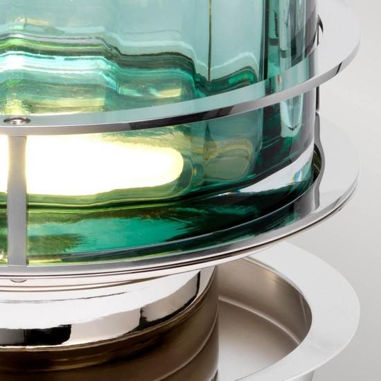 Image du produit Elstead Lighting Arno Lampe de table GX53 Nickel poli Vert (720 lm, GX53)