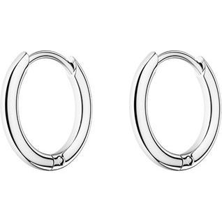 Rosefield, Ohrringe, Minimalist Steel Hoop Earrings Essentials JESHS-J582