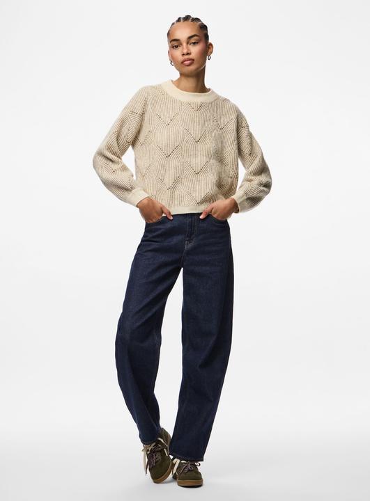 Actual product image Pieces Pcjenna Ls O-Neck Knit Noos Bc (M)