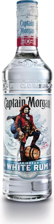 Actual product image Captain Morgan Rum White (1 x 70 cl)