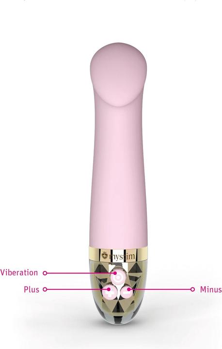 Productafbeelding Mystim Recht op Ron Vibrator roos