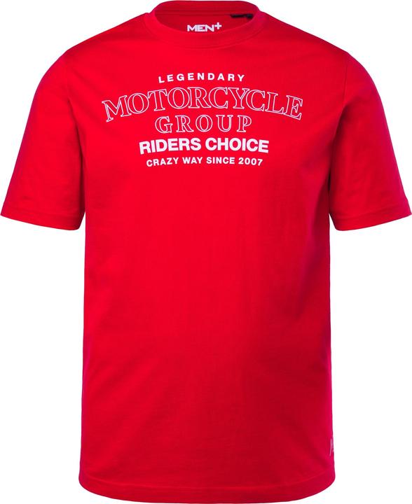 Actual product image Men+ T-Shirt, Halbarm, Print (6XL)