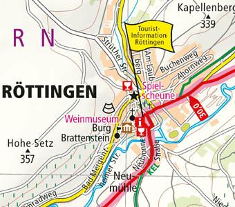 Produktbild Radweg Liebliches Taubertal, Rothenburg o.d.T. - Wertheim a. M. 1 : 50 000 (Deutsch, 2017)