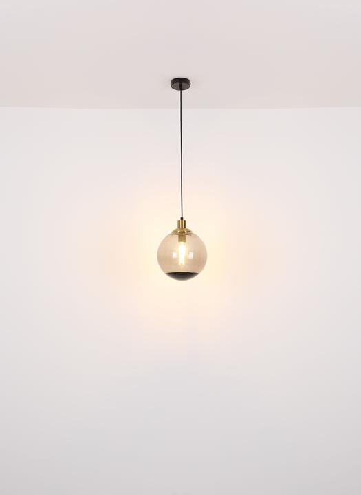 Actual product image Globo Pendant lamp Potter black matt 4xE27 (E27)