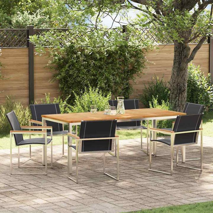 Produktbild vidaXL Garten Esszimmer Set (180 x 90 x 75 cm)