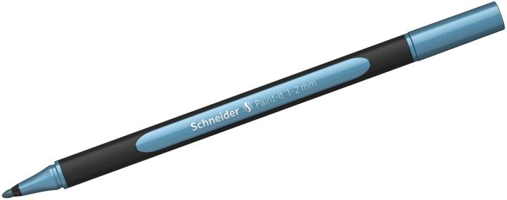 Produktbild Schneider Fineliner Metallicliner Paint-it Polar Blue (polar blue metallic, 1 x)