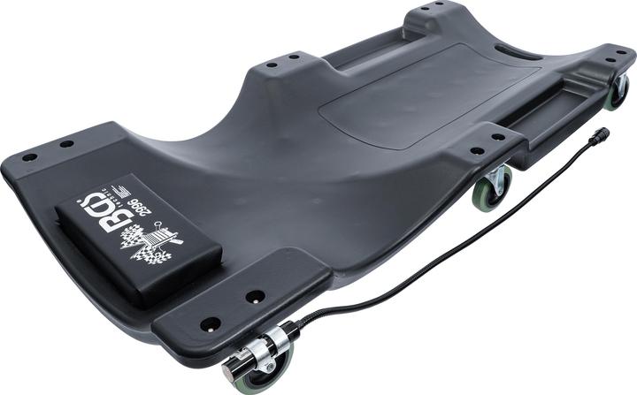 Image du produit BGS Chariot de visite avec lampe de travail 1030 x 500 mm