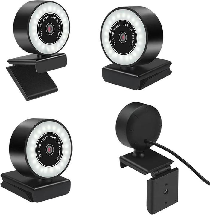 Immagine prodotto Platinet Webcam 2K LED RING (PCWC2KAF) (3.60 Mpx)