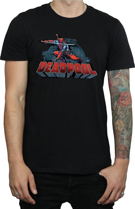 Produktbild Deadpool Sword Logo TShirt (XL)