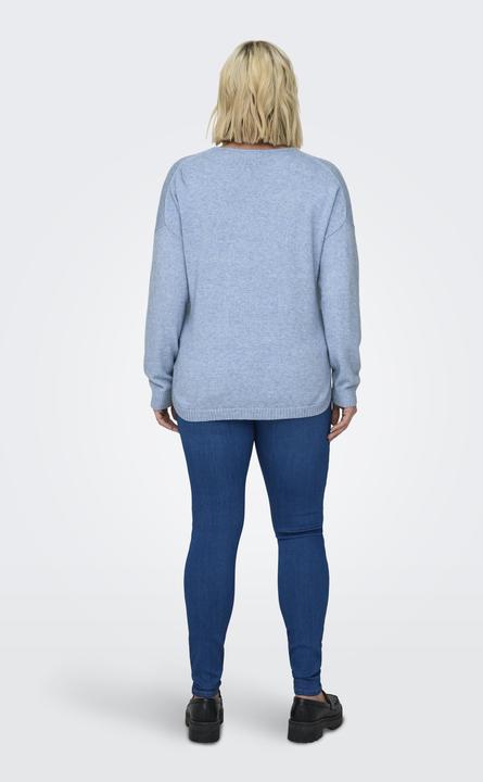 Produktbild Only Curvy V-Ausschnitt Strickpullover Strickpullover (L)
