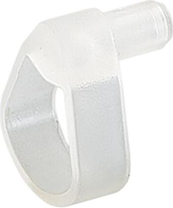 Hettich Shelf lock 5 mm, transparent plastic (500 pcs.)
