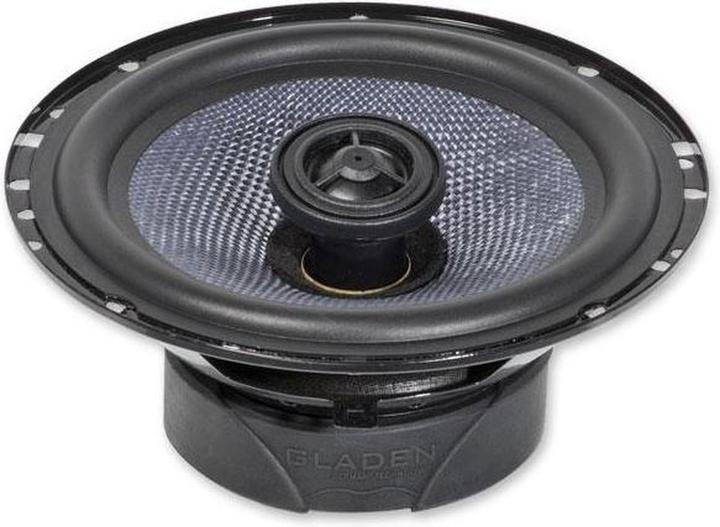 Actual product image Gladen Glad Audio RC165 - Car speaker - 16.5 cm speakers - 85 Watt - 2 road coaxial set speakers (125 W, 16.50 cm)