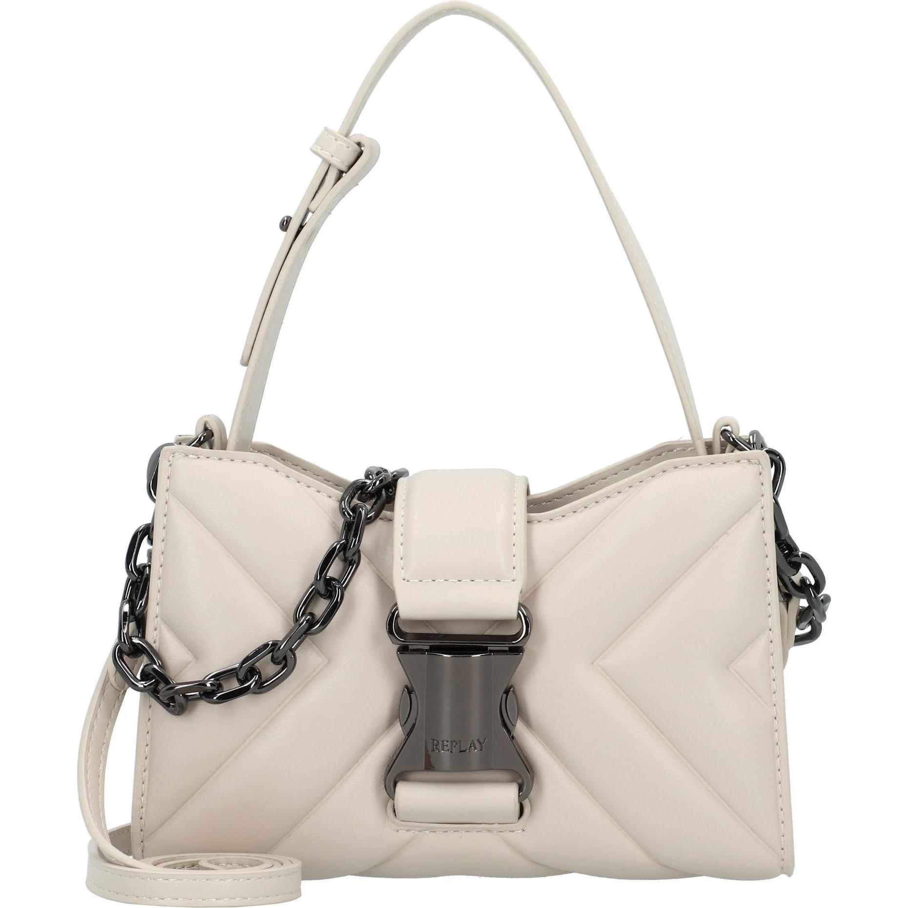 Replay, Handtasche, Handtasche 19 cm, Braun