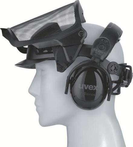 Image du produit Uvex Safety 9790215 Visière en filet Noir