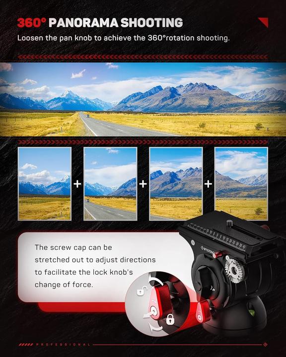 Produktbild iFootage Komodo K5S Fluid Head (Videokopf)