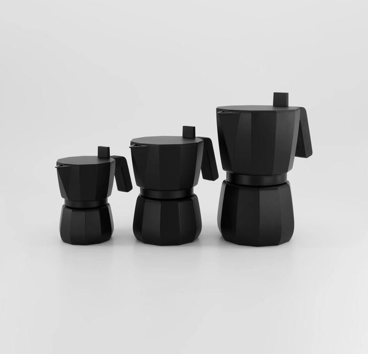 Produktbild Alessi Moka Espressokocher Tassen (3 T.)