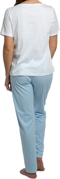 Immagine prodotto Mey Pigiama Night2Day - Maglietta in cotone biologico con pantaloni lunghi (42, XL)