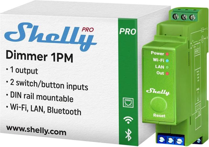 Immagine prodotto Shelly Pro Dimmer 1PM