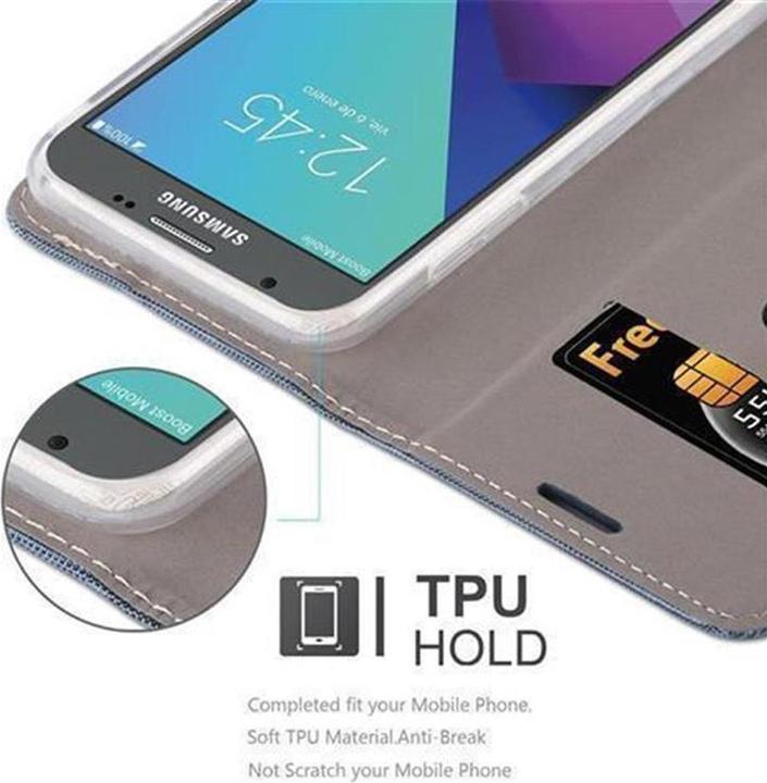 Actual product image Cadorabo Book Jeans Optics Cover (Samsung Galaxy J5 (2017))